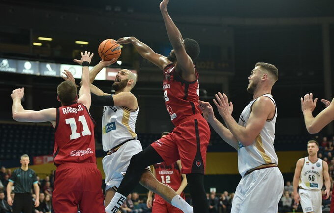 Ž.Šakičius pergalės nenukalė (FIBA Europe nuotr.)