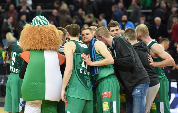 Žalgiriečiai mes iššūkį Eurolygos vicečempionams (Fotodiena.lt)