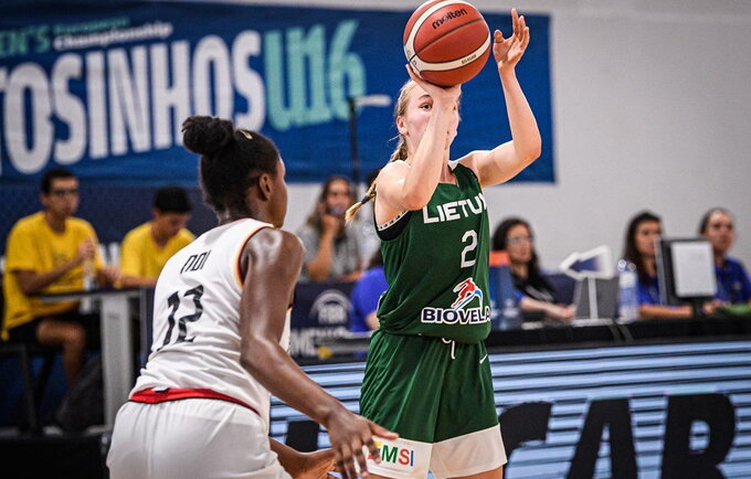 S.Aukštikalnytė pergalės neatnešė (FIBA Europe nuotr.)