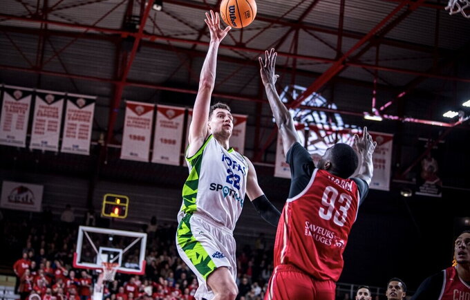 M.Blaževičius pelnė 9 taškus (FIBA Europe nuotr.)