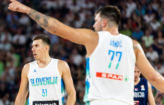 L.Dončičius šįkart liko V.Čančaro šešėlyje (Scanpix nuotr.)