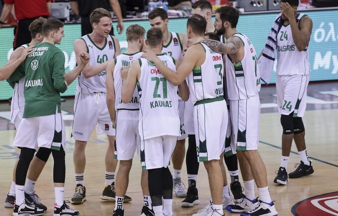 „Žalgiris“ sezoną Eurolygoje pradėjo pergale