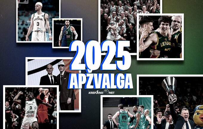 2025 metai Lietuvos krepšinyje atnešė ir pergalių, ir skaudulių (Krepsinis.net nuotr.)