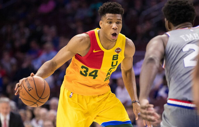 G.Antetokounmpo tapo mėnesio MVP (Scanpix nuotr.)