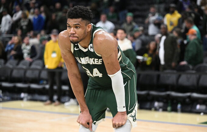 G.Antetokounmpo sklandžiai išdėstė savo mintis (Scanpix nuotr.)