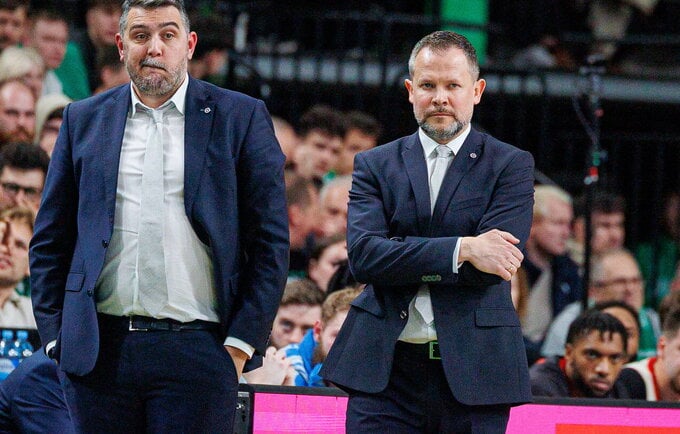 G.Žibėnas nesidžiaugė komandos pasirodymu (BNS nuotr.)