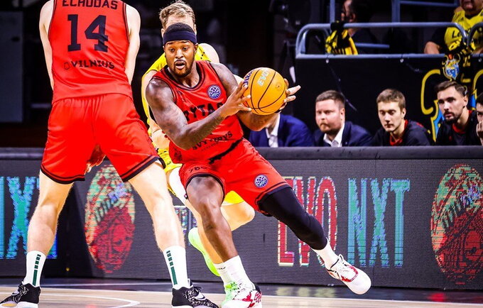 M.Fosteris išsiskyrė Vilniaus komandoje rezultatyvumu (FIBA Europe nuotr.)
