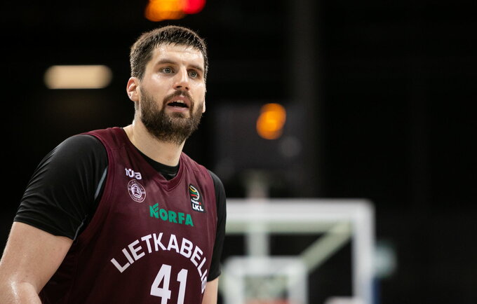 Dž.Gagičius liko Panevėžyje (BNS nuotr.)