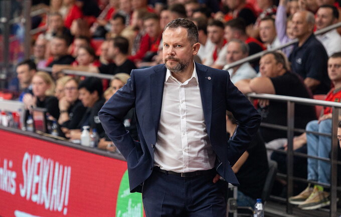 G.Žibėnas žadėjo ryškų komandos progresą (BNS nuotr.)