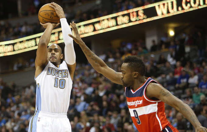 A.Afflalo paliks Denverio ekipą (Scanpix nuotr.)