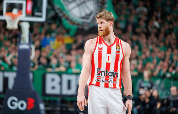 Th.Walkupas susižeidė (BNS nuotr.)