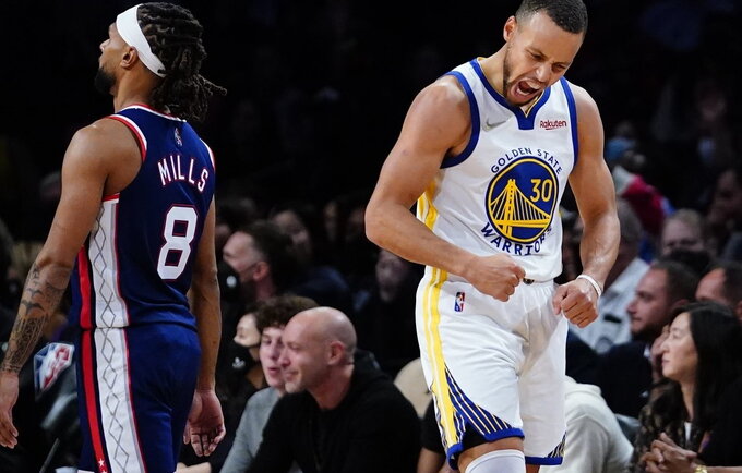 S.Curry pelnė 37 taškus (Scanpix nuotr.)