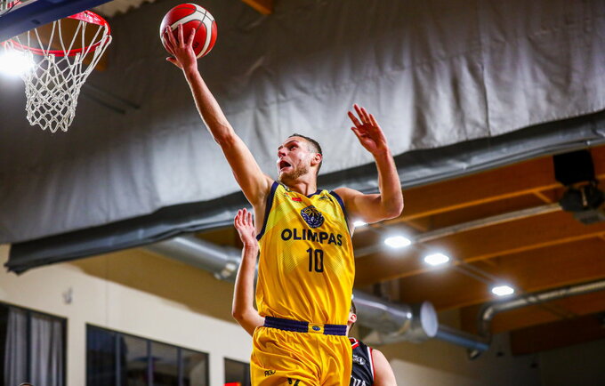 K.Guščikas pelnė 19 taškų (Foto: NKL)