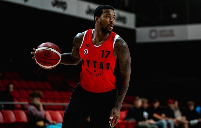 M.Fosteris pelnė 14 taškų (Foto: rytasvilnius.lt)