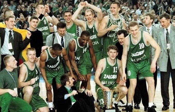 1999 metais „Žalgiris“ laimėjo Eurolygą