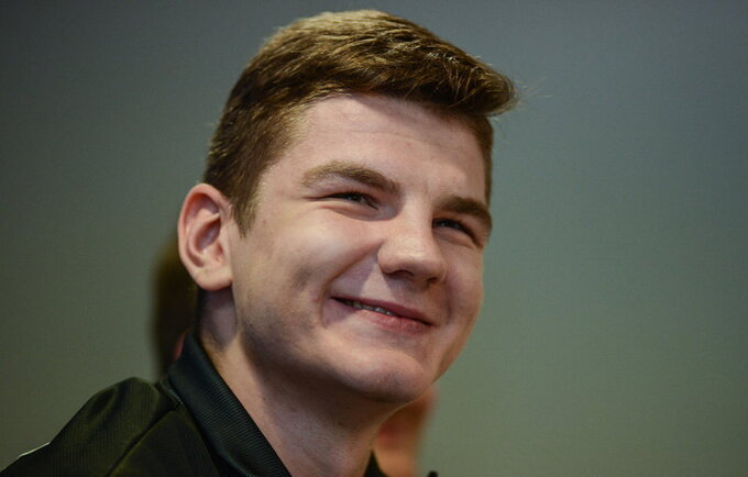 A.Gudaitis ištraukė laimingąjį (Fotodiena.lt)