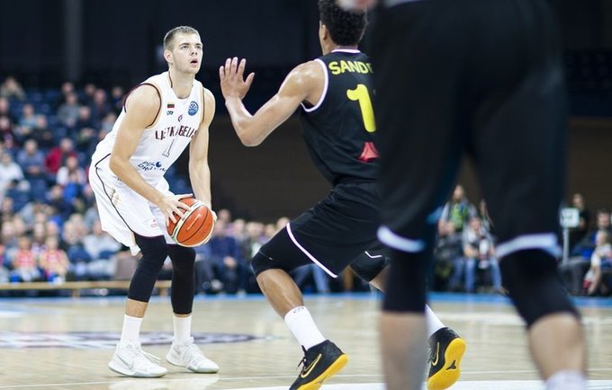 D.Tarolis patyrė traumą (FIBA nuotr.)