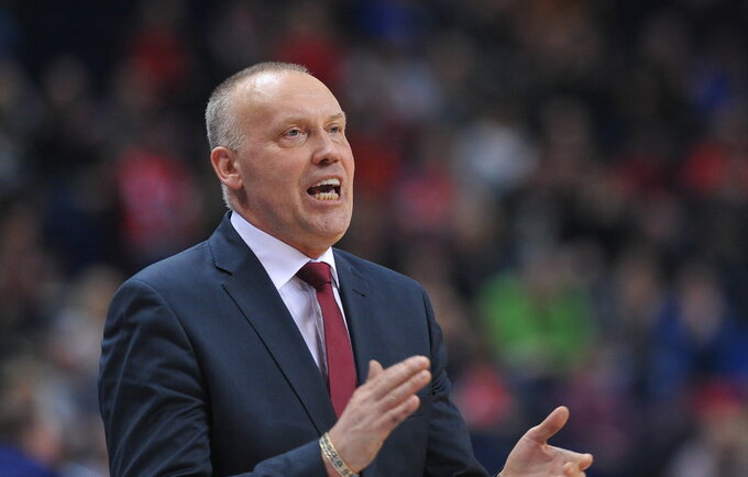 R.Kurtinaitis dalijosi prisiminimais apie „Žalgirį“ (Josvydas Elinskas, Fotodiena.lt)