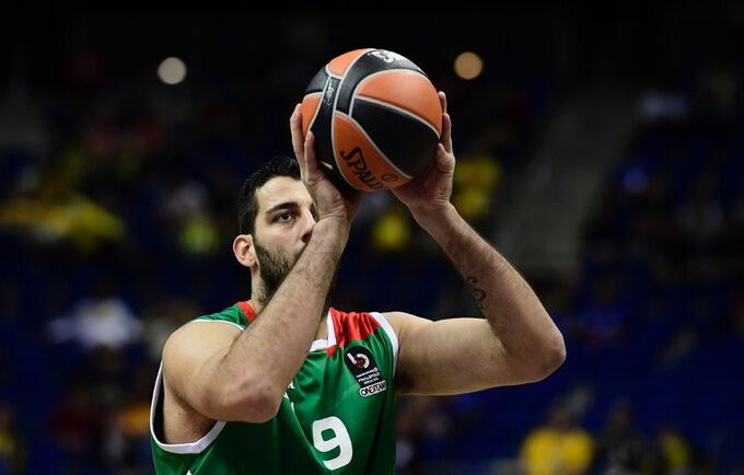 „Panathinaikos“ vilios I.Bourousį (Scanpix nuotr.)