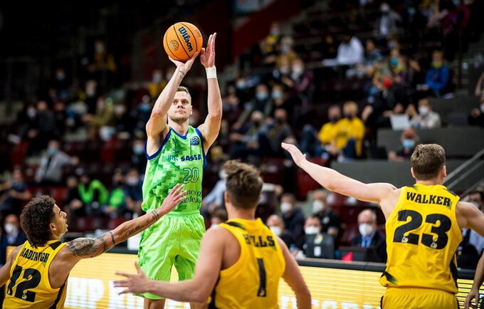 E.Bendžius ryškus nebuvo (FIBA nuotr.)