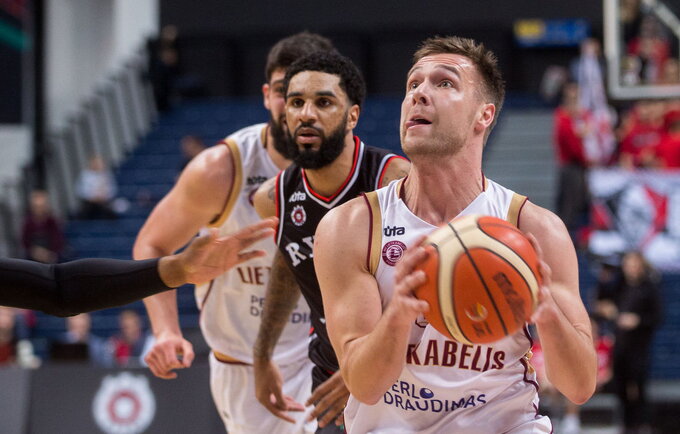 „Lietkabelis“ sekmadienį susikaus su „Rytu“ (BNS nuotr.)