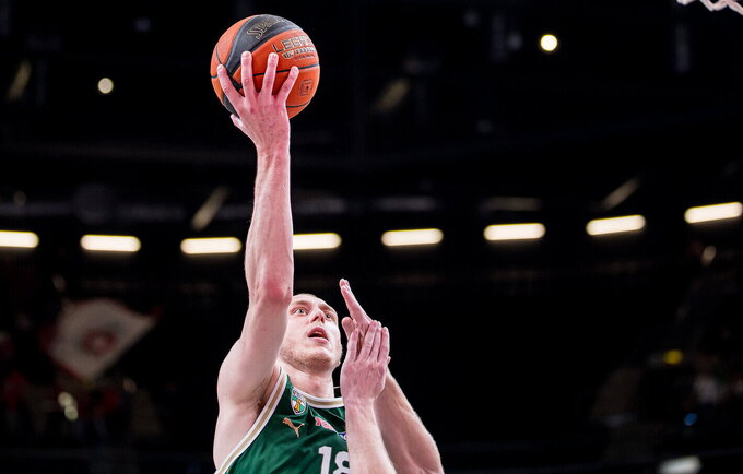 A.Smailagičius apžvelgė rungtynes (Foto: Rokas Lukoševičius)