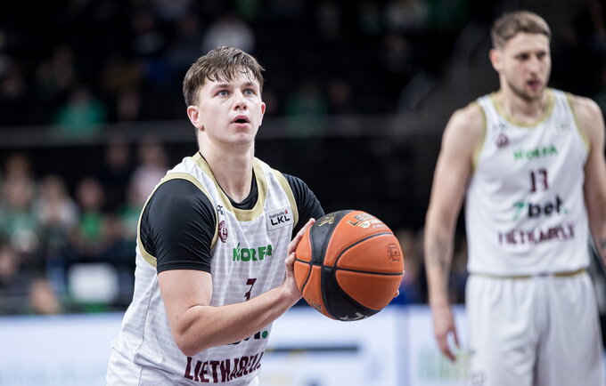 D.Stenionis keliasi į Latviją („Betsafe-LKL“ nuotr.)