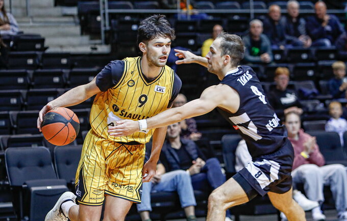 D.Baslykas startavo solidžiai (Gintaro Šiupario nuotr.)