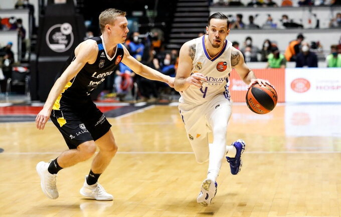 Th.Heurtelis pelnė 12 taškų 