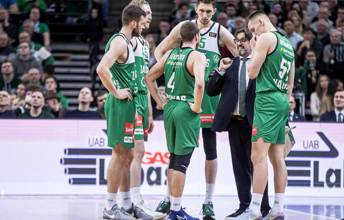 „Žalgiris“ ilgainiui turės taikytis prie pokyčių („Betsafe-LKL“ nuotr.)