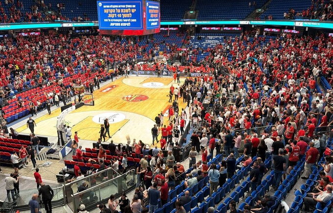 „Hapoel“ arena turi būti ištuštinta
