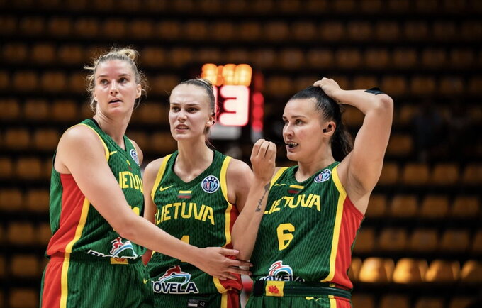 Lietuvės kovos su serbėmis (FIBA nuotr.)