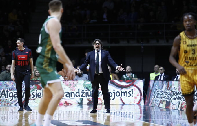 A.Trinchieri džiaugėsi pasirodymu Šiauliuose (Gintaro Šiupario nuotr.)