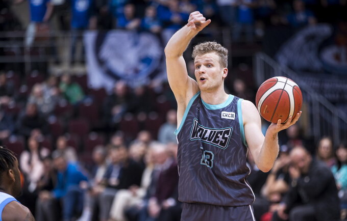 K.Žemaitis apžvelgė „vilkų“ sezoną (LKL nuotr.)