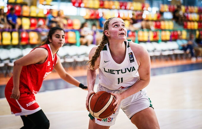 U.Sirtautaitė buvo naudingiausia lietuvių gretose (FIBA nuotr.)
