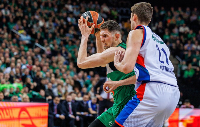 L.Birutis tampa vienu „Žalgirio“ lyderių (BNS nuotr.)