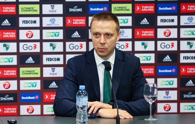 P.Motiejūnas apžvelgė situaciją Eurolygoje(BNS nuotr.)