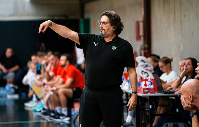 A.Trinchieri nepanoro kalbėti apie rezultatą (Roko Snarskio, Žalgiris.lt nuotr.)