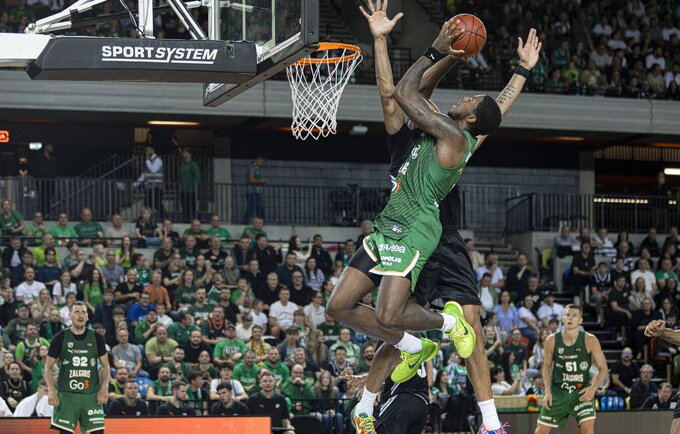 M.Wrightas turėjo problemų su baudų metimais (www.zalgiris.lt nuotr.)