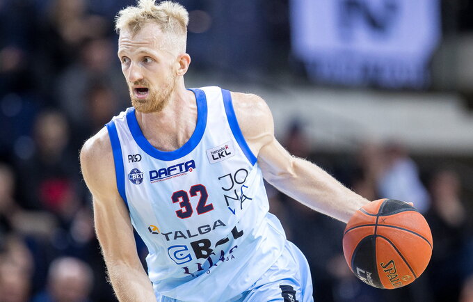 B.Blyzniukas ėmėsi lyderio vaidmens („Betsafe-LKL“ nuotr.)