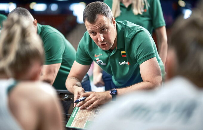 V.Stanišauskas prieš atranką nusiteikęs ambicingai (FIBA nuotr.)