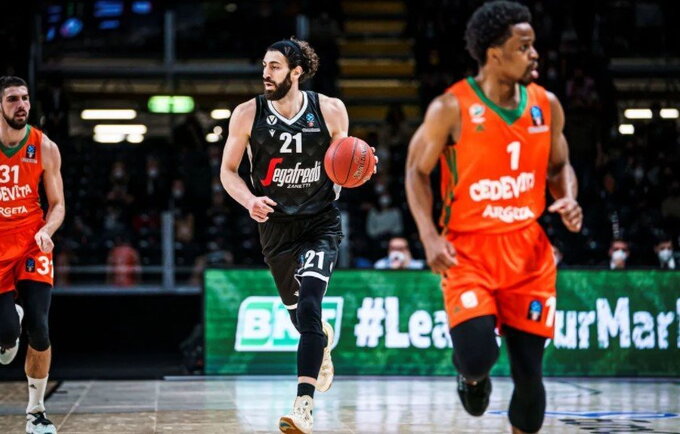 T.Shengelia gali likti „Virtus“ ekipoje (Euroleague.net)