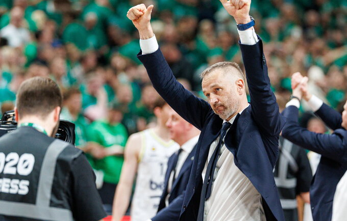 „Žalgiris“ pratęsė seriją (BNS nuotr.)