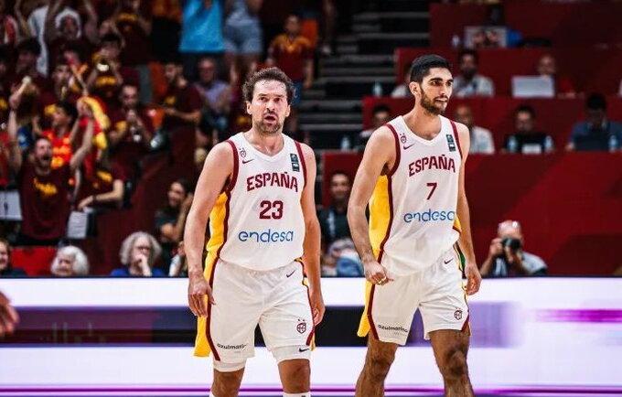 Ispanai pasiekė pergalę (FIBA nuotr.)
