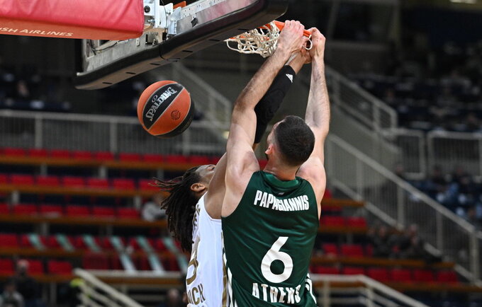 G.Papagiannis sužaidė karjeros mačą (Scanpix nuotr.)