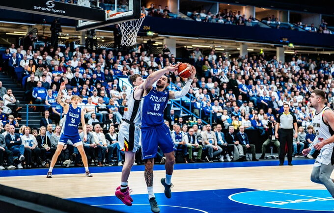 O.Nkamhoua buvo rezultatyviausias suomis (FIBA nuotr.)