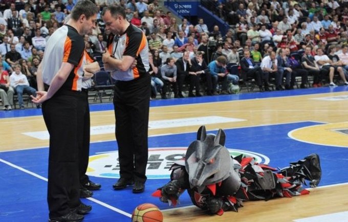 Skaitytojas Mindaugas žeria kritiką „Lietuvos ryto“ talismanui vilkui (Fotodiena.lt)