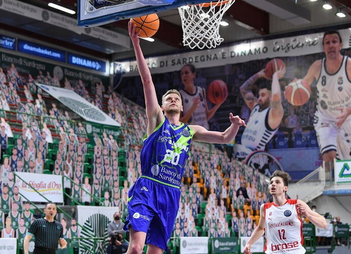 E.Bendžius buvo sunkiai sulaikoams (FIBA Europe nuotr.)