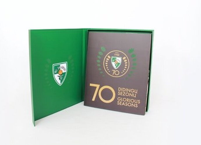 Išleista „Žalgirio“ klubo istorijos knyga (Zalgiris.lt nuotr.)