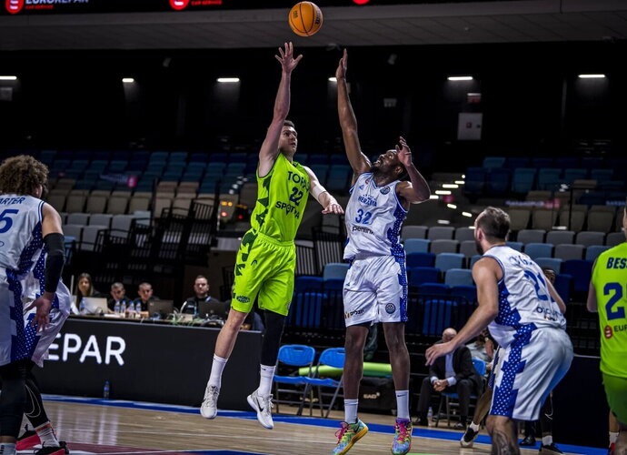 M.Blaževičius toliau žiba (FIBA Europe nuotr.)